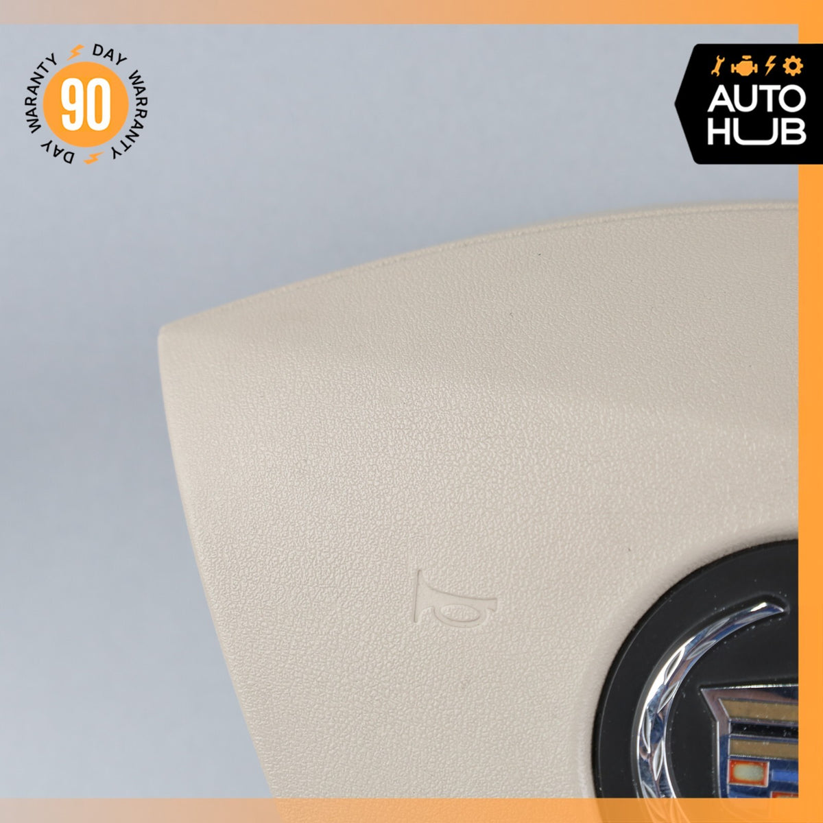 04-07 Cadillac XLR Driver Steering Wheel Airbag Beige 84456402 OEM - photo 2