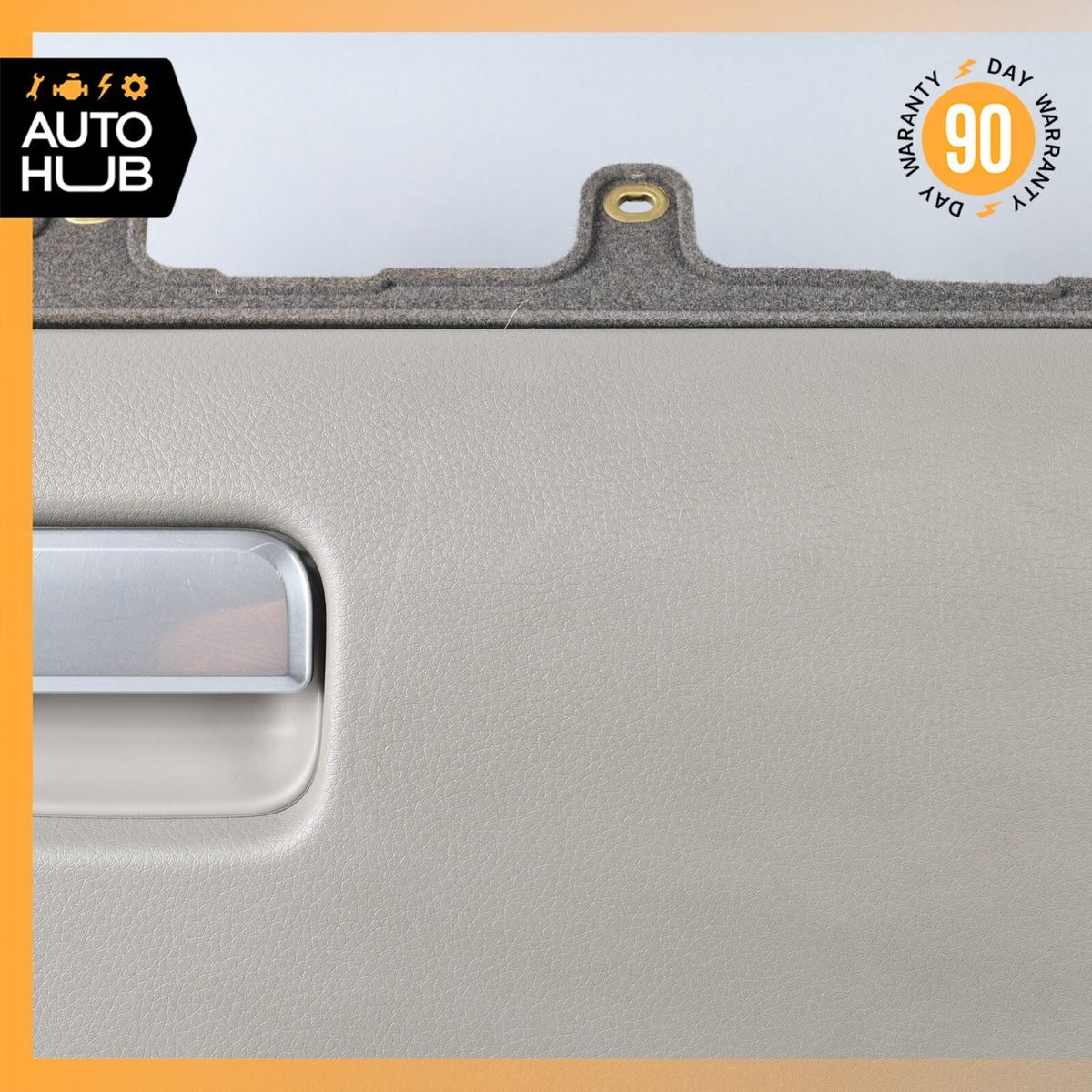 11-18 Porsche Cayenne 958 S Dashboard Glove Box Compartment Gray OEM - photo 4