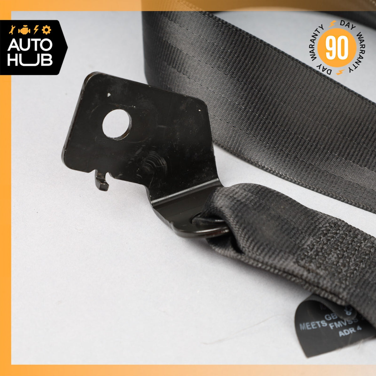 06-13 Bentley Continental Flying Spur Rear Right Side Seat Belt Black OEM - photo 9