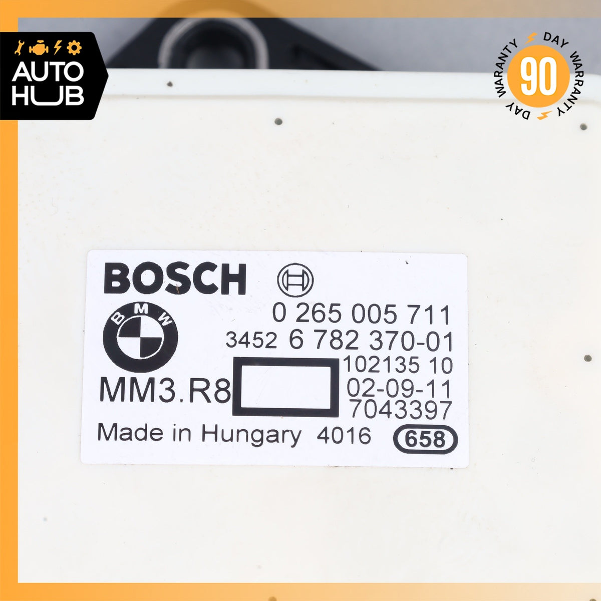 07-14 BMW E70 X5 X6 YAW Rate Sensor Module OEM - photo 5