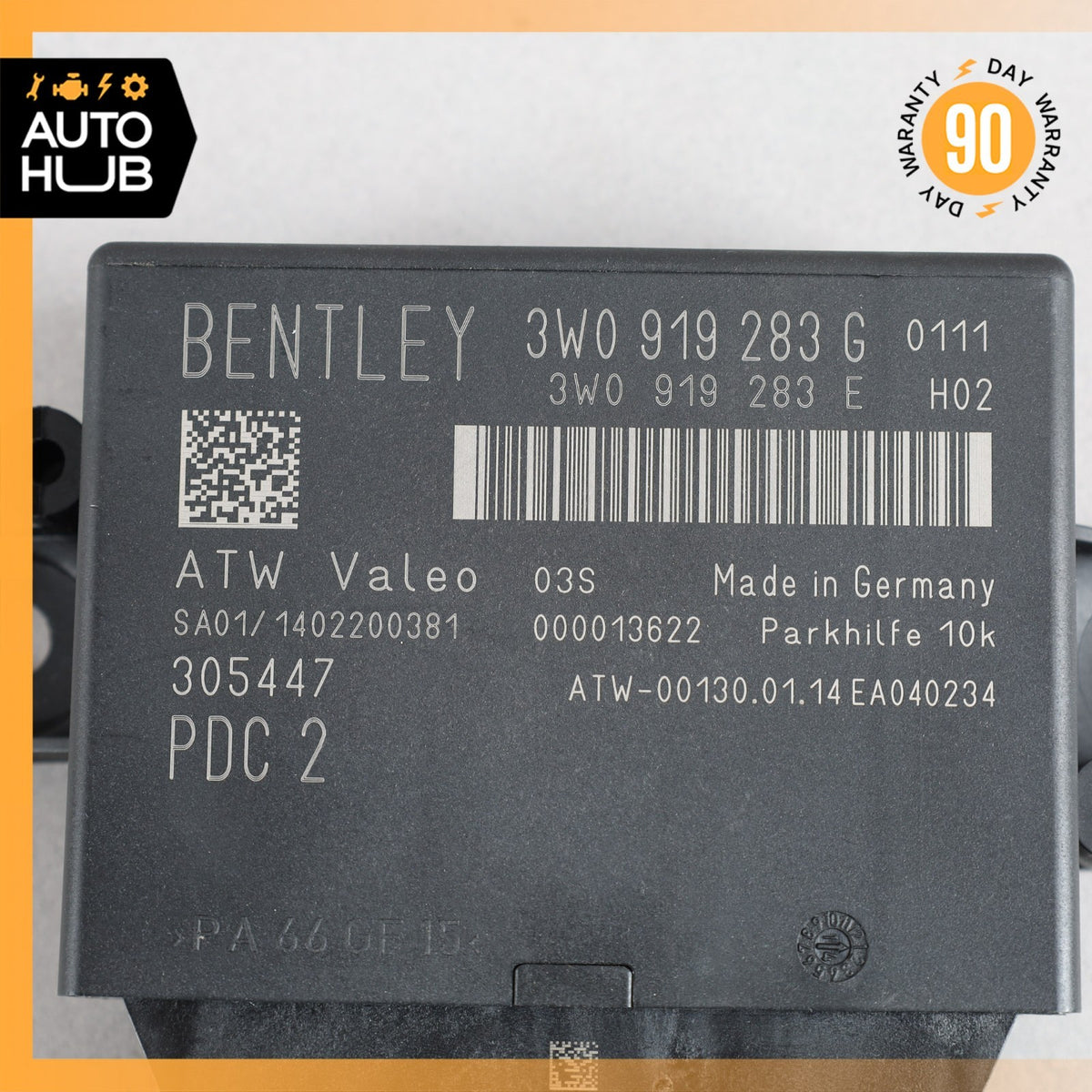 12-18 Bentley Continental Flying Spur Park Parking Assist Control Module OEM - photo 7