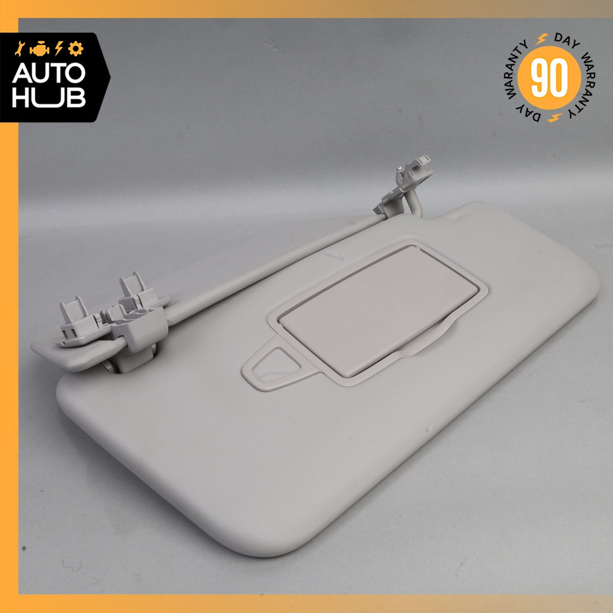 12-19 Mercedes X166 GL350 ML550 Sun Visor Sunvisor Right Passenger Side Gray OEM - photo 7