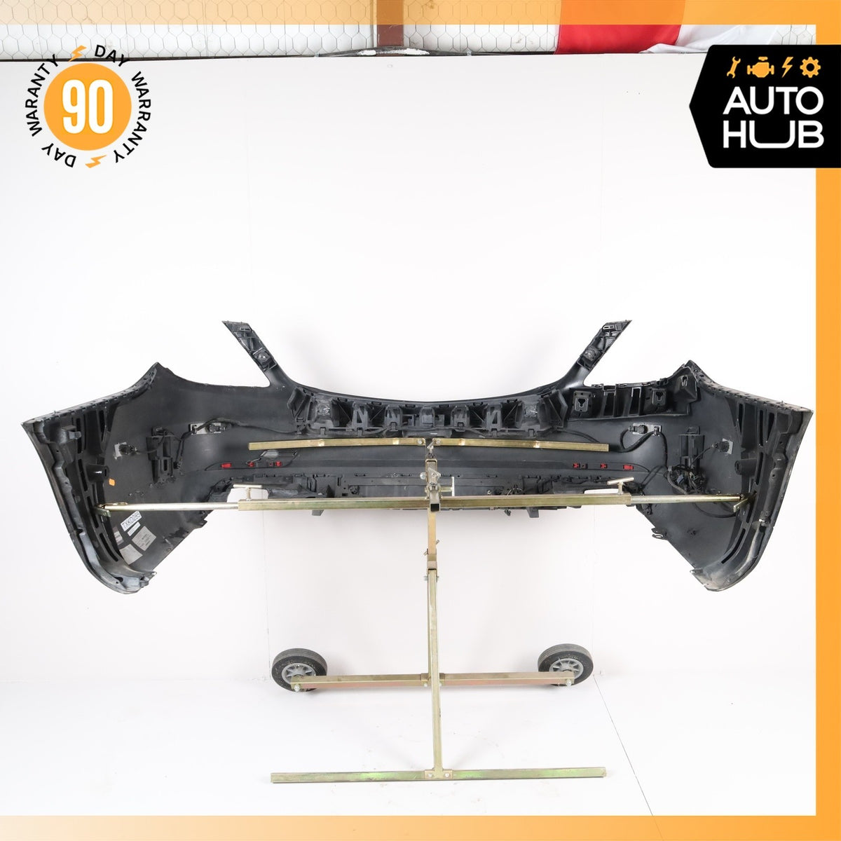 14-17 Mercedes W222 S600 S550 MAYBACH Base Rear Bumper Cover Assembly Black OEM - photo 12