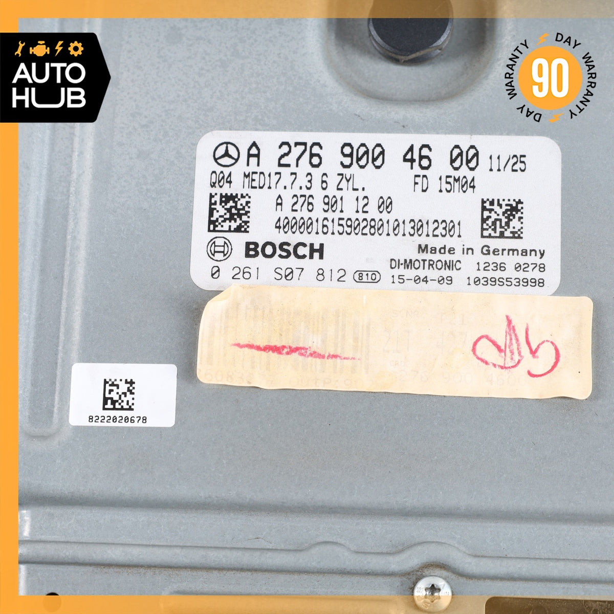 12-16 Mercedes W166 ML350 C350 ECU Engine Control Module Unit 2769004600 OEM - photo 8