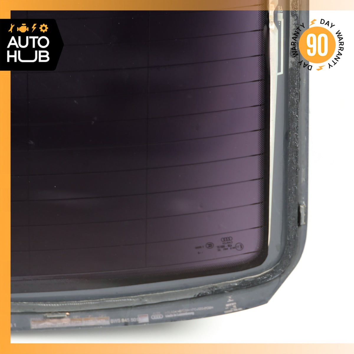 17-19 Audi B9 A4 Sedan Rear Windshield Window Glass OEM 56k - photo 17