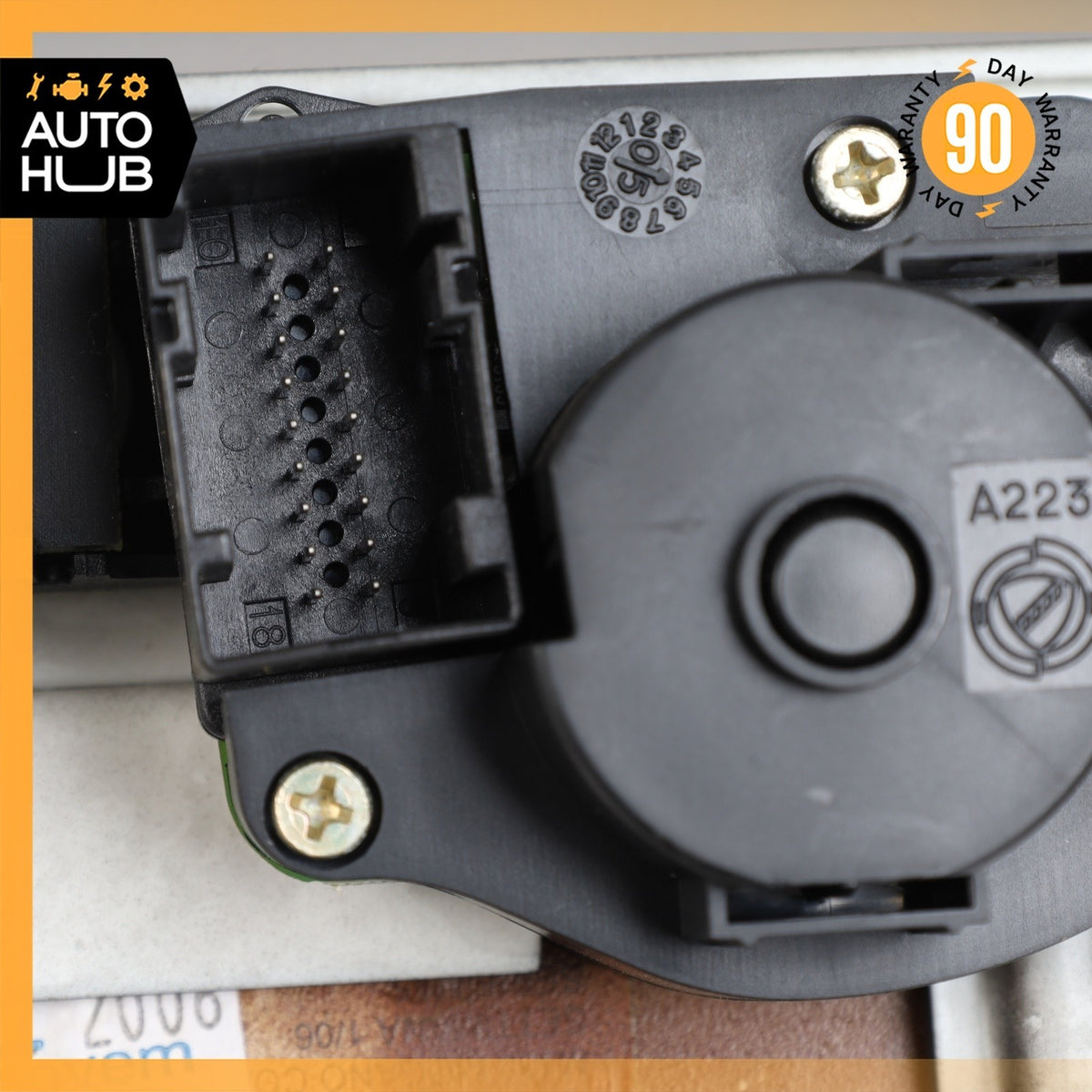 03-13 Maserati Quattroporte M139 Headlight Control Switch Module w/ Trim OEM 84k - photo 10