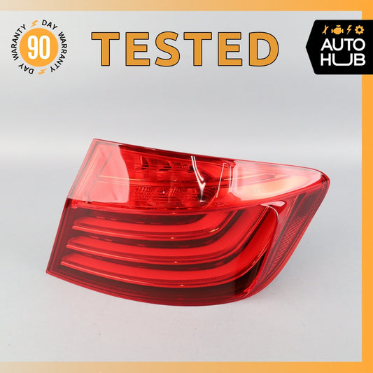 14-16 BMW F10 528i 535i Rear Right Outer Tail Light 63217312708 OEM - photo 1
