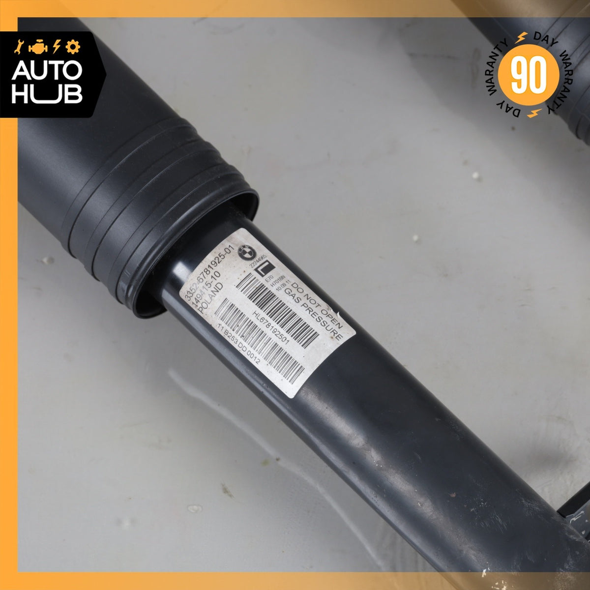 07-13 BMW E70 X5 Rear Right & Left Ride Shock Strut Set OEM - photo 4
