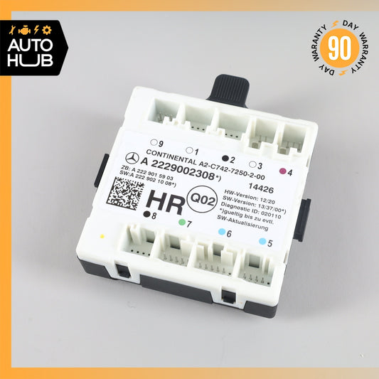 Mercedes W205 C300 C350e Rear Right Side Door Control Module 2229002308 OEM - photo 1