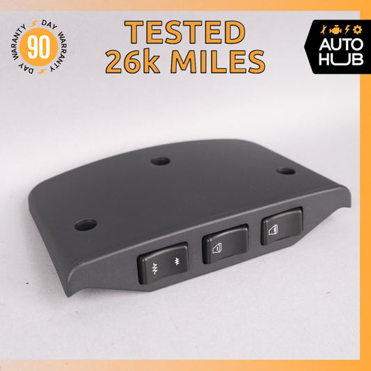 Aston Martin V8 Vantage DB9 DBS Right Seat Lumbar Regulator Switch w/ Cover OEM - photo 1