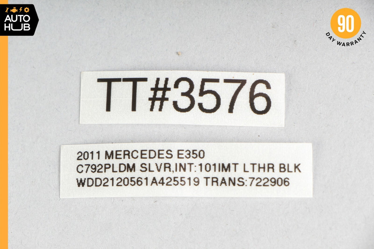 08-20 Mercedes W212 E350 SLK350 Headlight Fog Light Switch Control Module 30k - photo 12