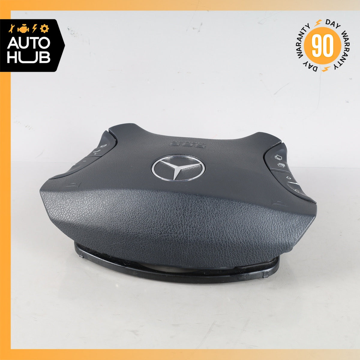 00-06 Mercedes W215 CL55 AMG S430 S350 Steering Wheel Air Bag Airbag Black OEM - photo 7