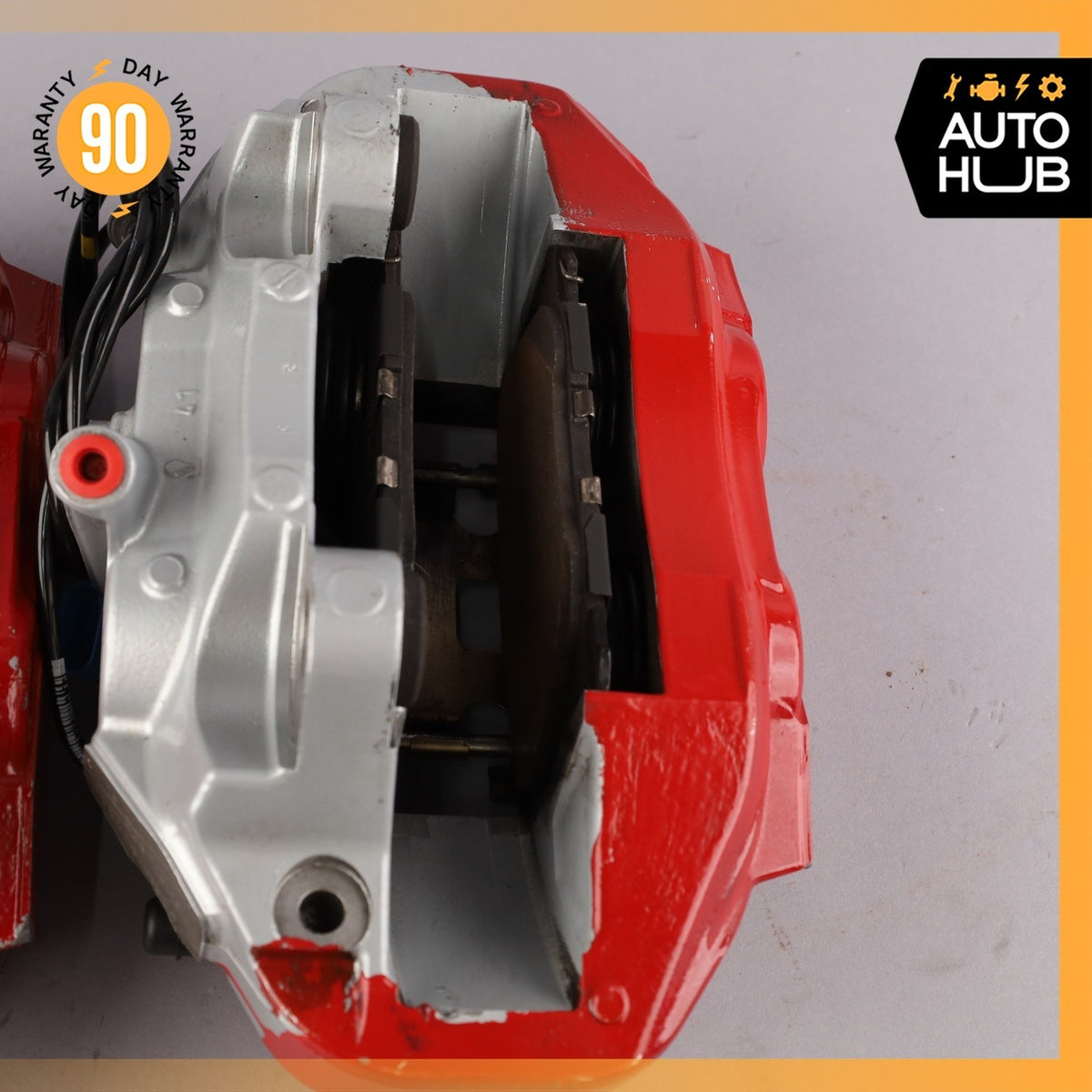 Mercedes W213 E43 C43 CLS53 AMG Front Right & Left Side Brake Calipers Set OEM - photo 15