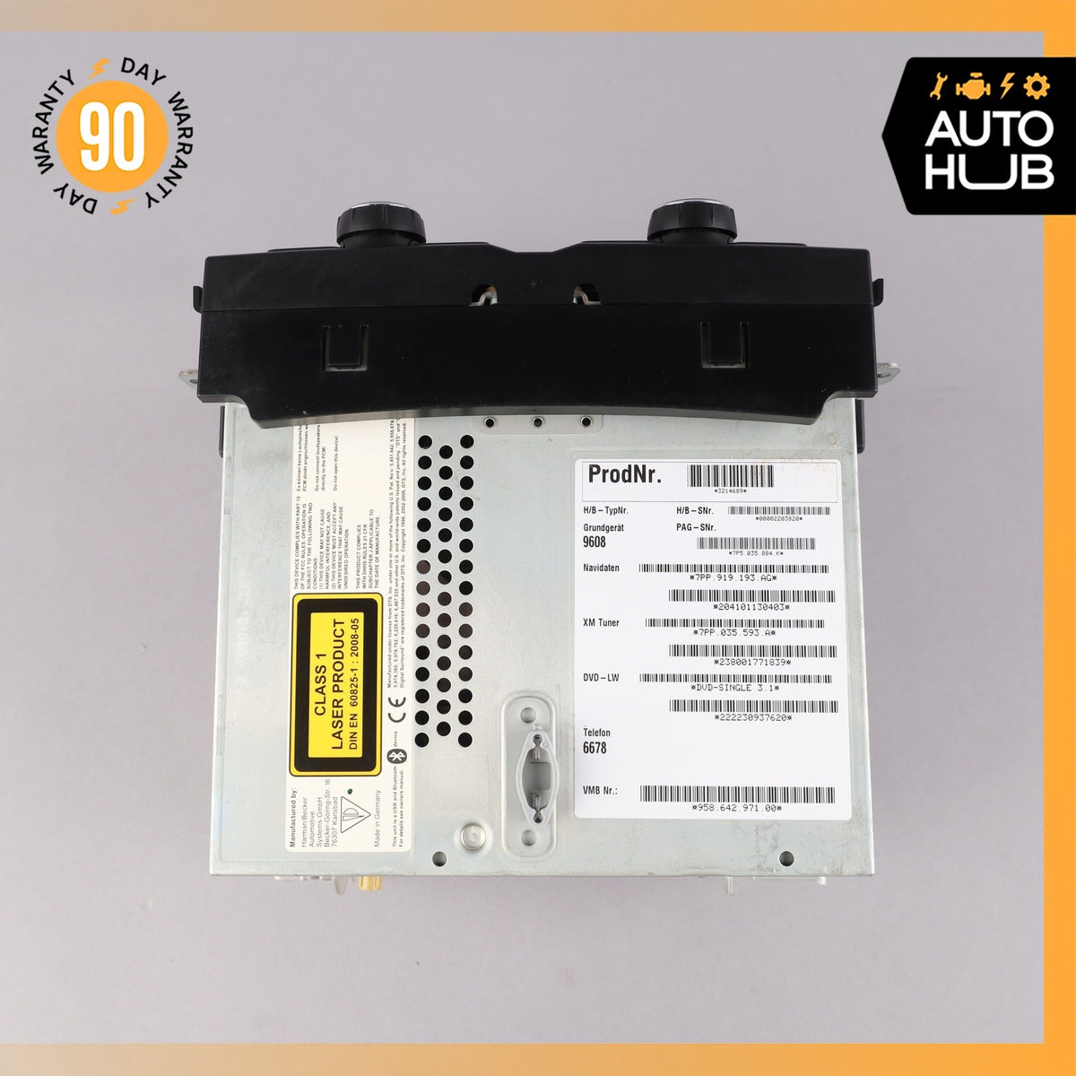 11-16 Porsche Cayenne 958 Command Head Unit Navigation Radio 95864297100 OEM - photo 20
