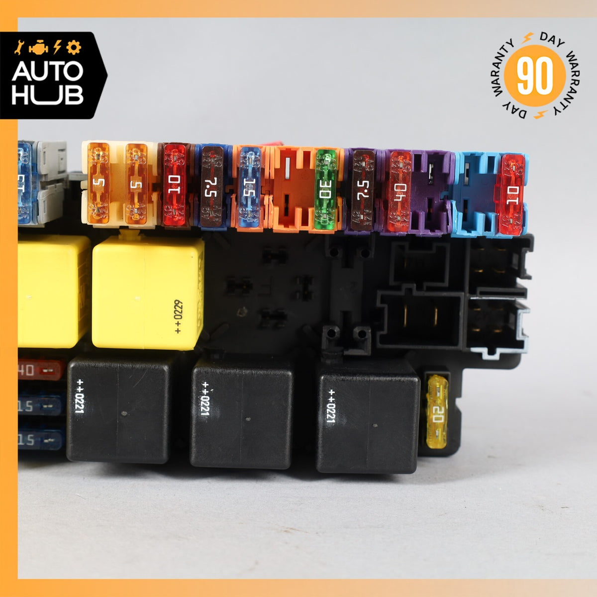 03-12 Mercedes R230 SL500 SL55 AMG Front Left SAM Fuse Box Control Module OEM - photo 7