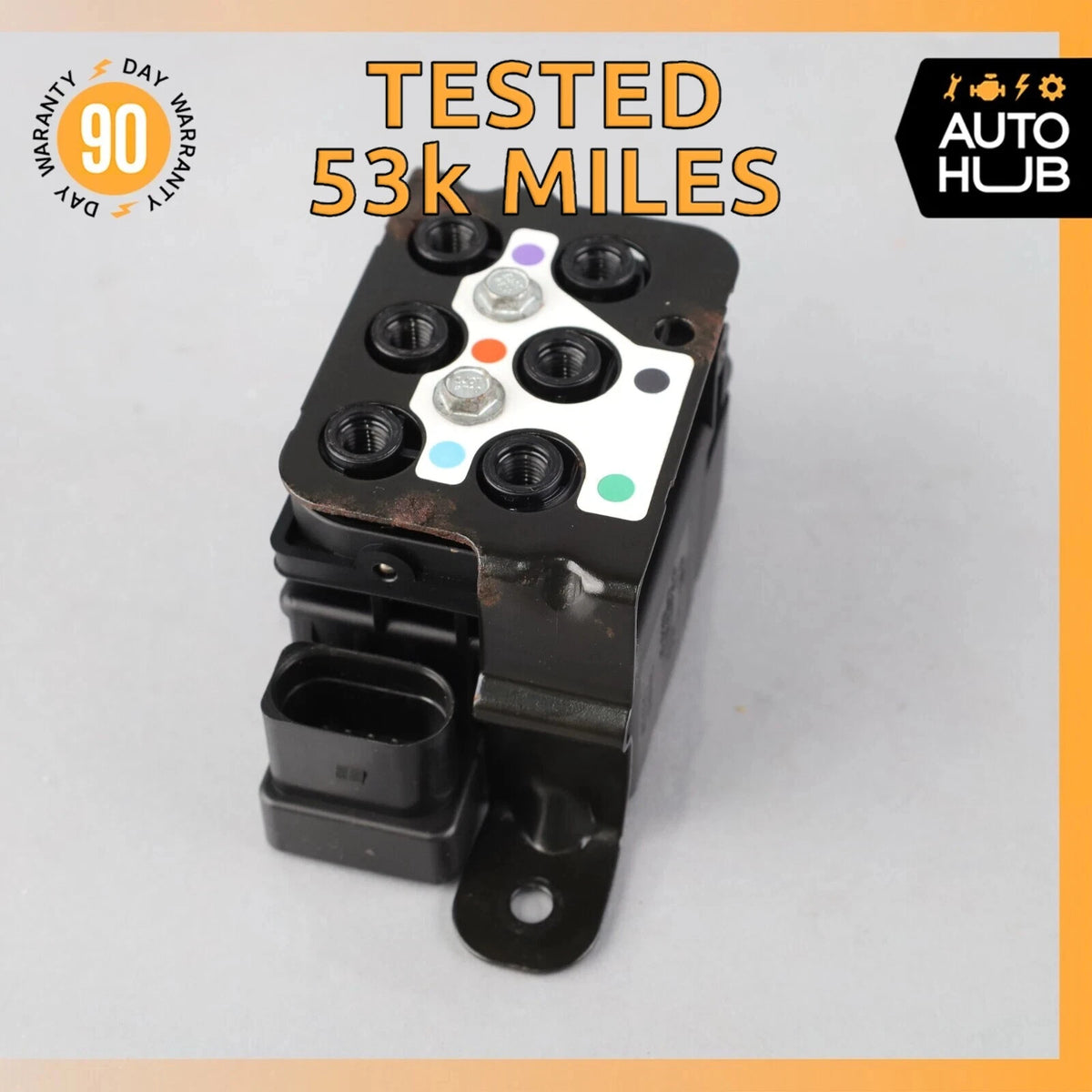 03-18 Bentley Continental Flying Spur Air Suspension Valve Block Unit OEM 53k - photo 1