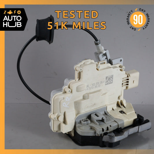 12-15 Audi C7 S6  A6 Rear Right Door Lock Actuator OEM 51k - photo 1