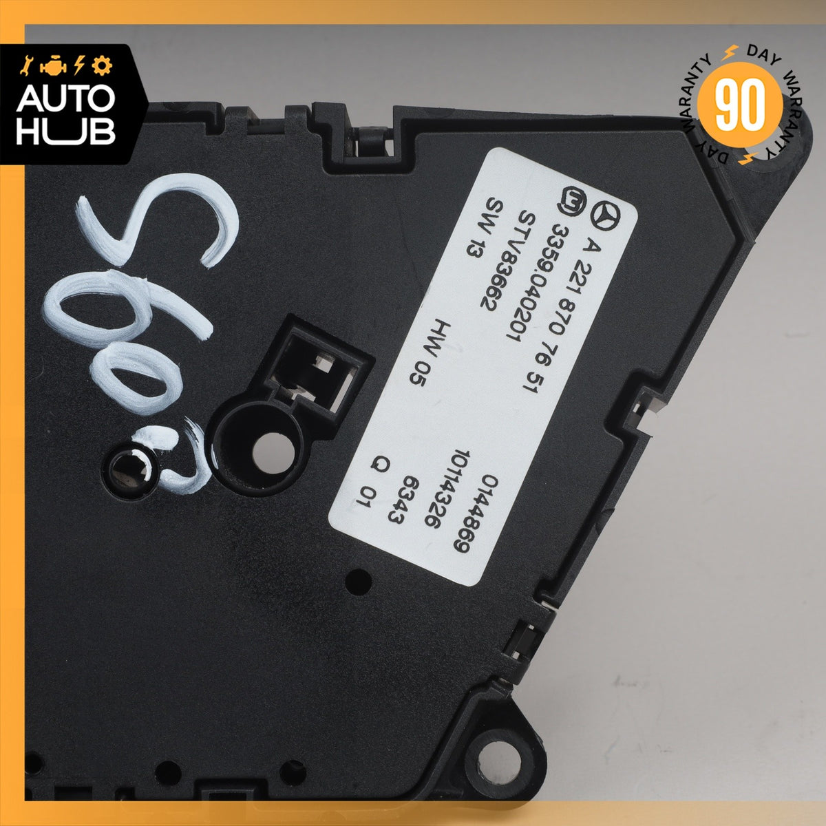 07-14 Mercedes W221 S600 CL550 Front Left Driver Seat Control Memory Switch OEM - photo 7