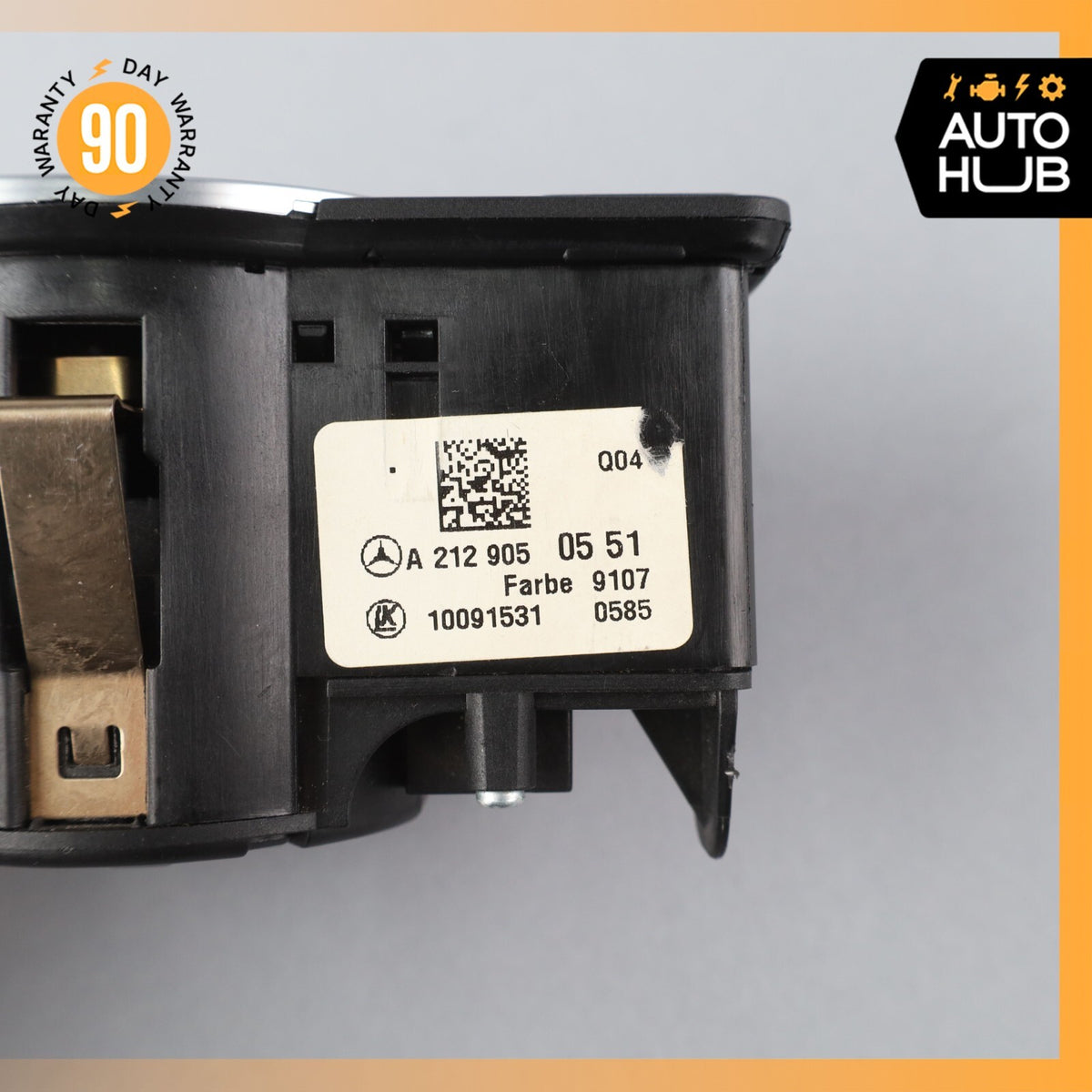 08-20 Mercedes W212 E350 SLK350 Headlight Fog Light Switch Control Module OEM - photo 10