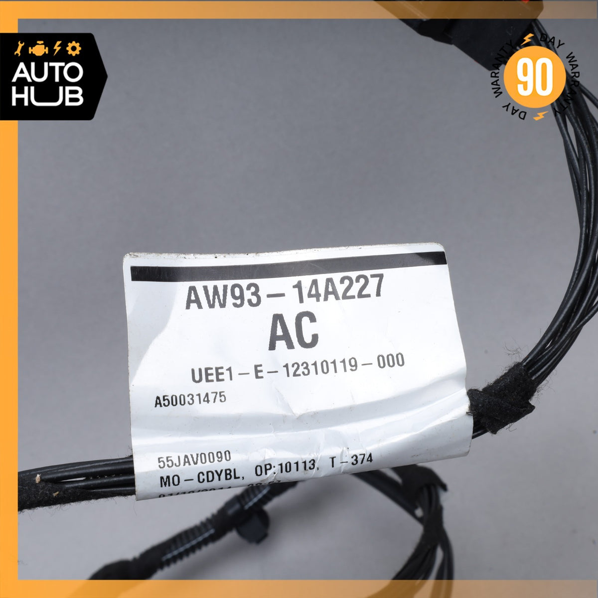 10-19 Jaguar X351 XJ XJR Trunk Boot Lid Wire Wiring Harness OEM - photo 11