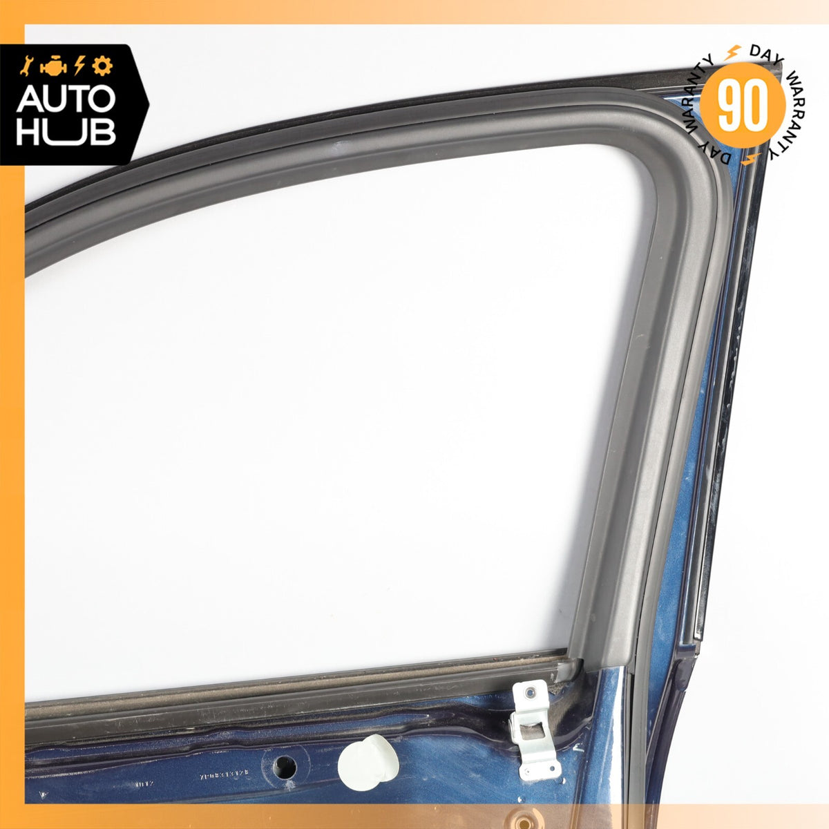 11-18 Porsche Cayenne 958 Front Right Passenger Side Door Shell Blue OEM - photo 21