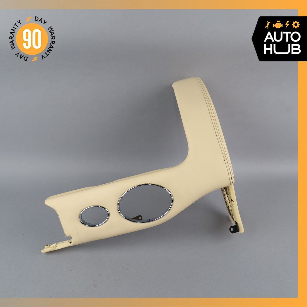 99-02 Bentley Arnage / RR Seraph Left Side Outer Dashboard Trim Panel Beige OEM - photo 1
