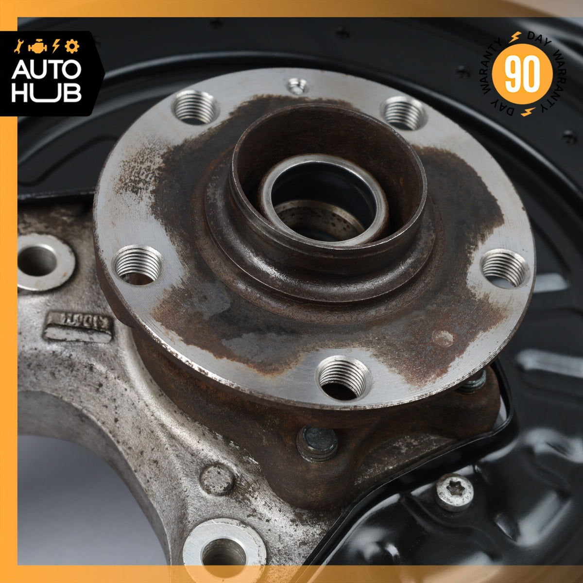 03-13 Bentley Continental GT Rear Left Driver Side Spindle Knuckle Hub OEM - photo 5