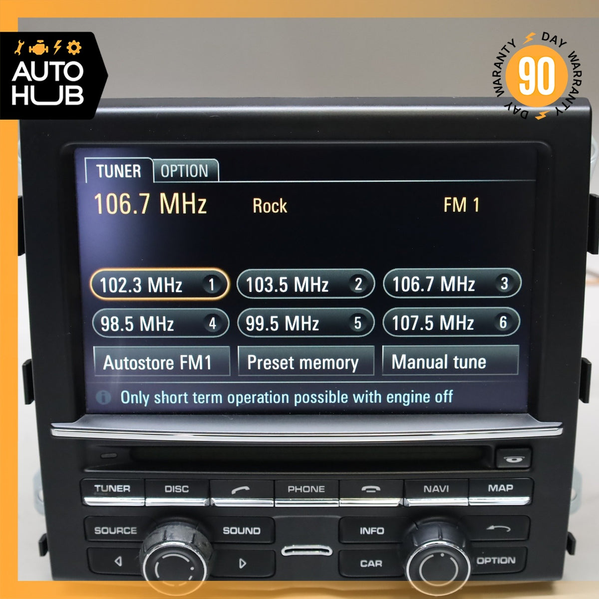 11-16 Porsche Cayenne 958 Command Head Unit Navigation Radio OEM - photo 3