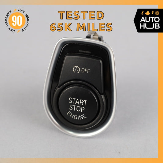 12-20 BMW F32 435i 430i Start Stop Ignition Push Button Switch OEM 65k - photo 1