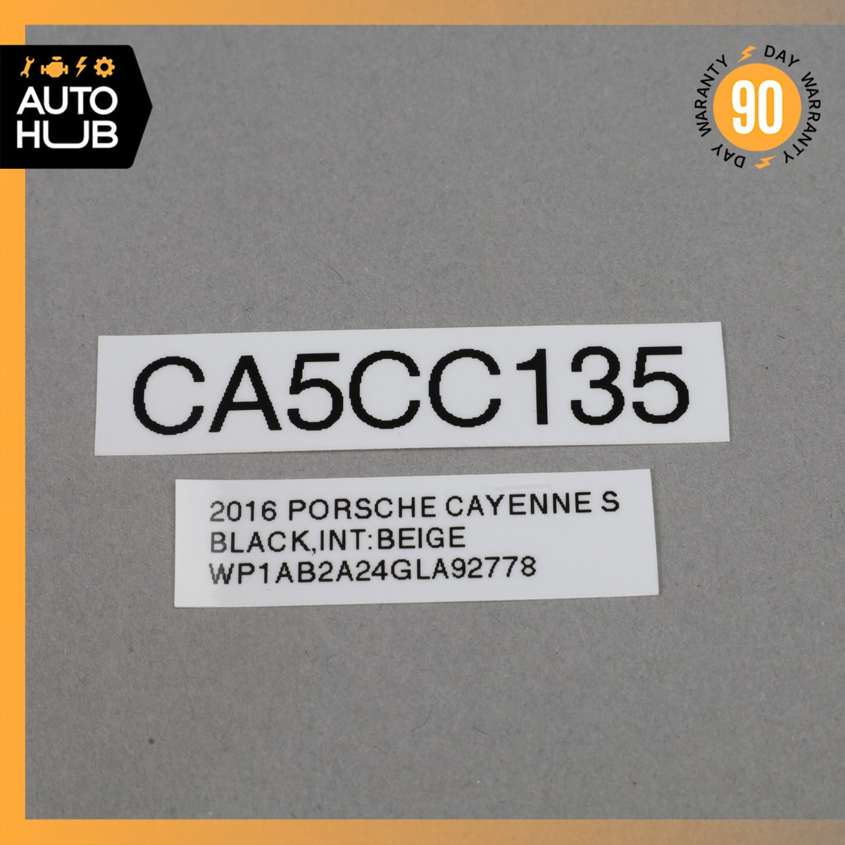 11-18 Porsche Cayenne 958 Dashboard Ignition Switch Cover Trim Piano Wood OEM - photo 11