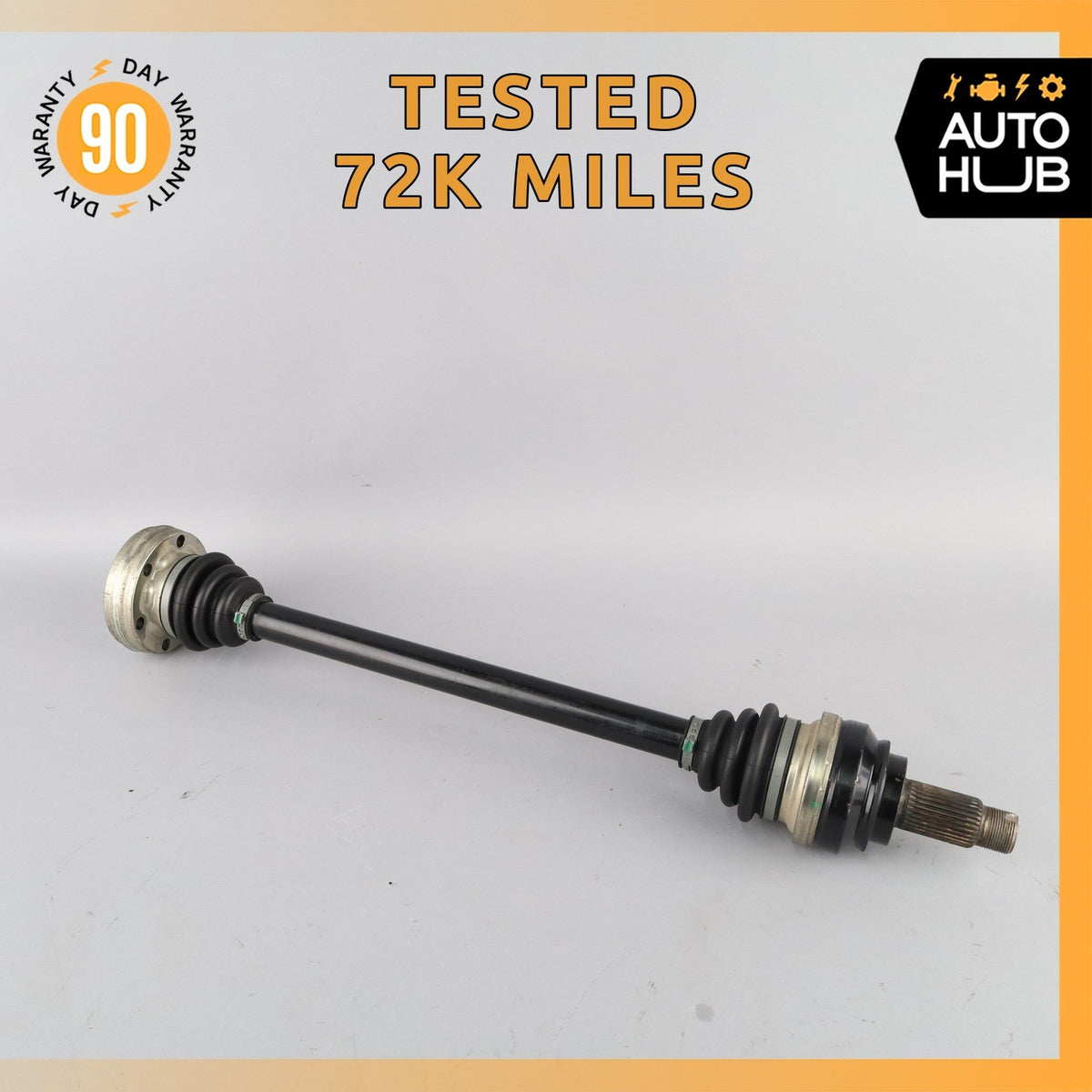 13-15 BMW E84 X1 RWD Rear Right CV Axle Half Shaft 4608770 OEM 72k - photo 1