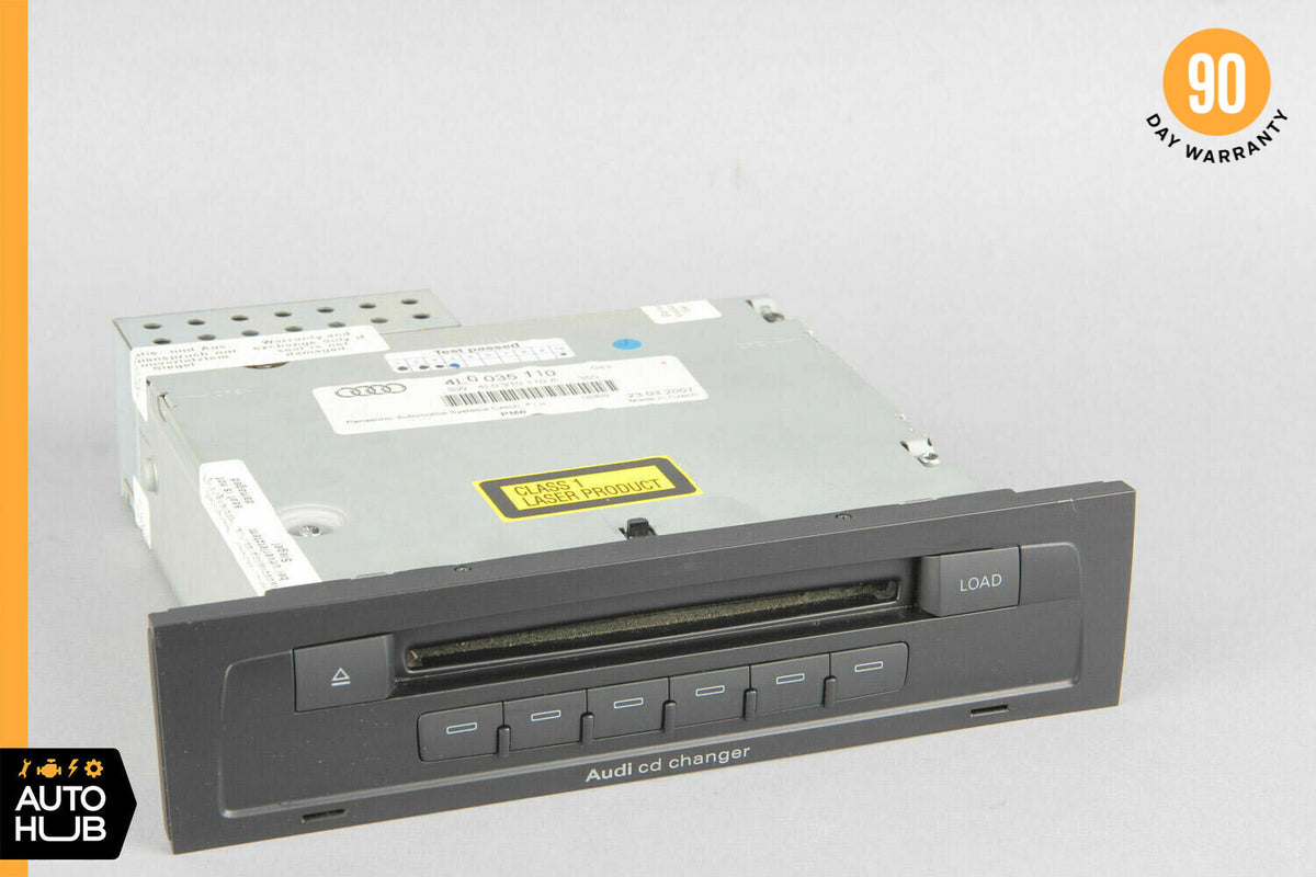 07-09 Audi Q7 4L CD Disc Changer Receiver Unit 4L0035110 OEM - photo 1