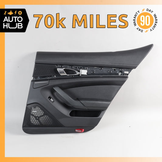 10-16 Porsche Panamera 970 Hybrid S Rear Right Interior Door Panel OEM 70k - photo 1