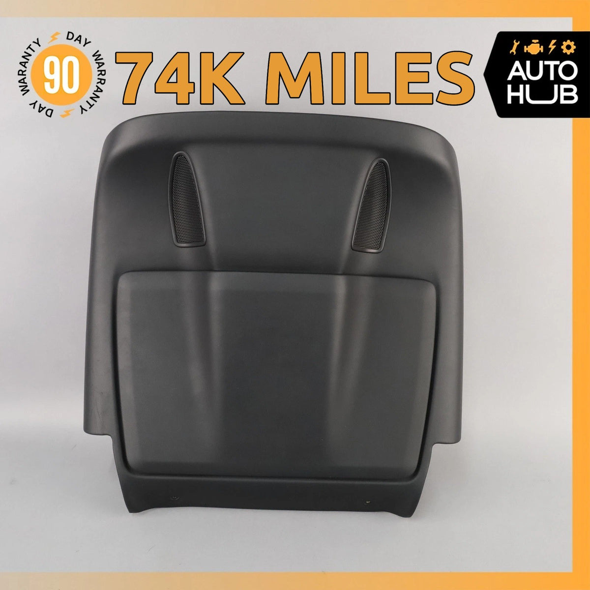 15-21 Mercedes W217 S550 S63 AMG Back Panel Seat Cover Front OEM 74k - photo 1