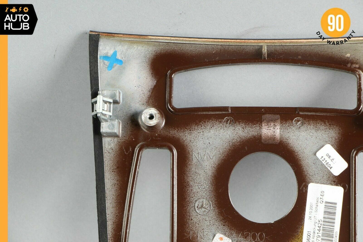 07-14 Mercedes W216 CL550 CL63 AMG Center Console Multi Function Switch Trim OEM - photo 7