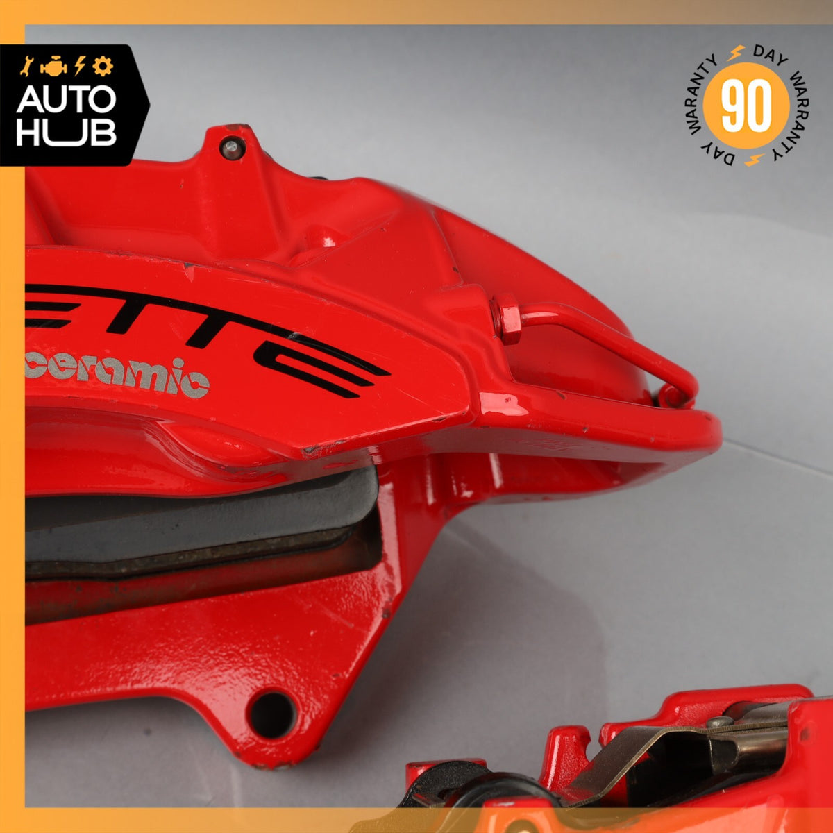 15-19 Chevrolet Corvette C7 Front Right & Left Carbon Ceramic Brake Calipers Set - photo 4