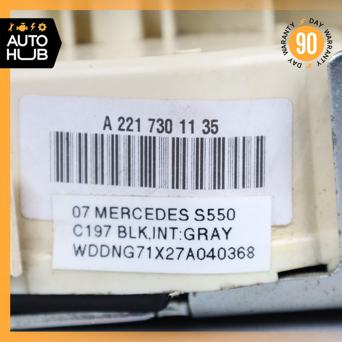 07-13 Mercedes W221 S550 S450 Rear Left Door Lock Latch Actuator 2217301135 OEM - photo 3