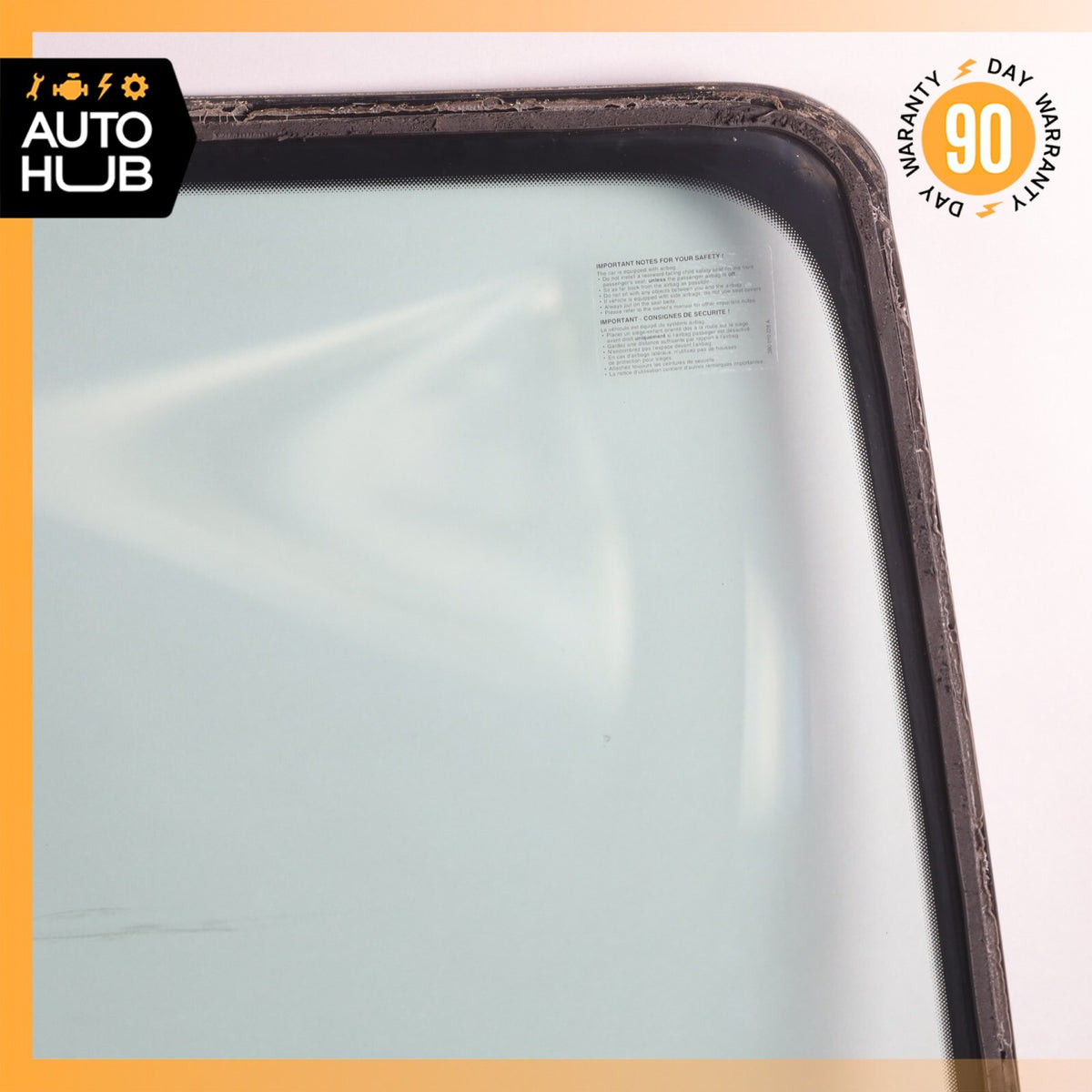 06-13 Bentley Continental Flying Spur Front Windshield Wind Shield Glass OEM 80k - photo 13