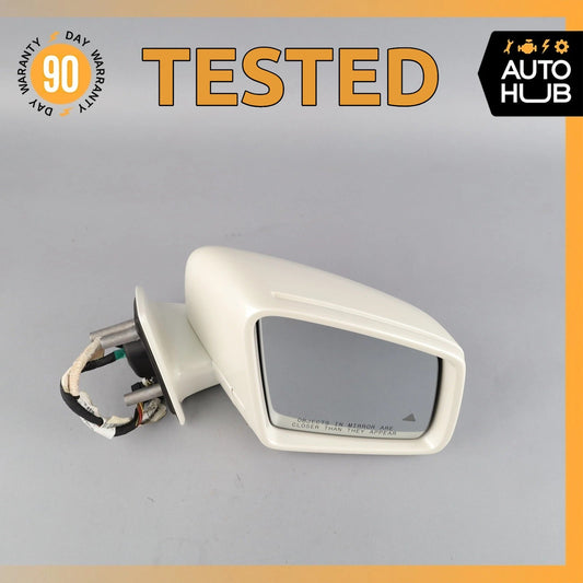 11-12 Mercedes X164 GL350 ML550 Right Rear View Door Mirror Diamond White OEM - photo 1