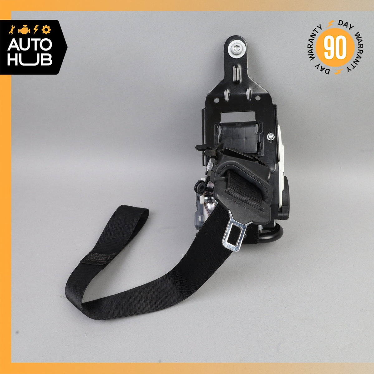 10-17 Mercedes W207 E350 E550 Front Left Driver Side Seat Belt Black OEM 69k - photo 2