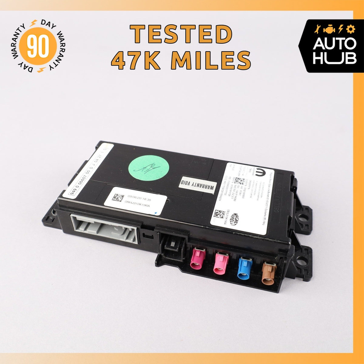 17-23 Alfa Romeo 952 Giulia Telematic Communication Control Module OEM 47k - photo 1