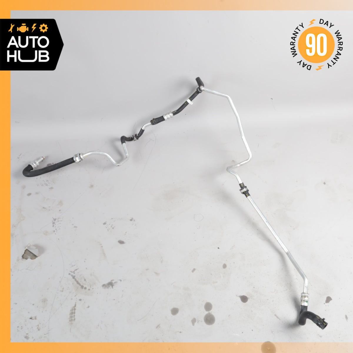 12-16 Porsche Panamera 970 Hybrid S Power Steering Hose Return Pipe Line OEM 70k - photo 14