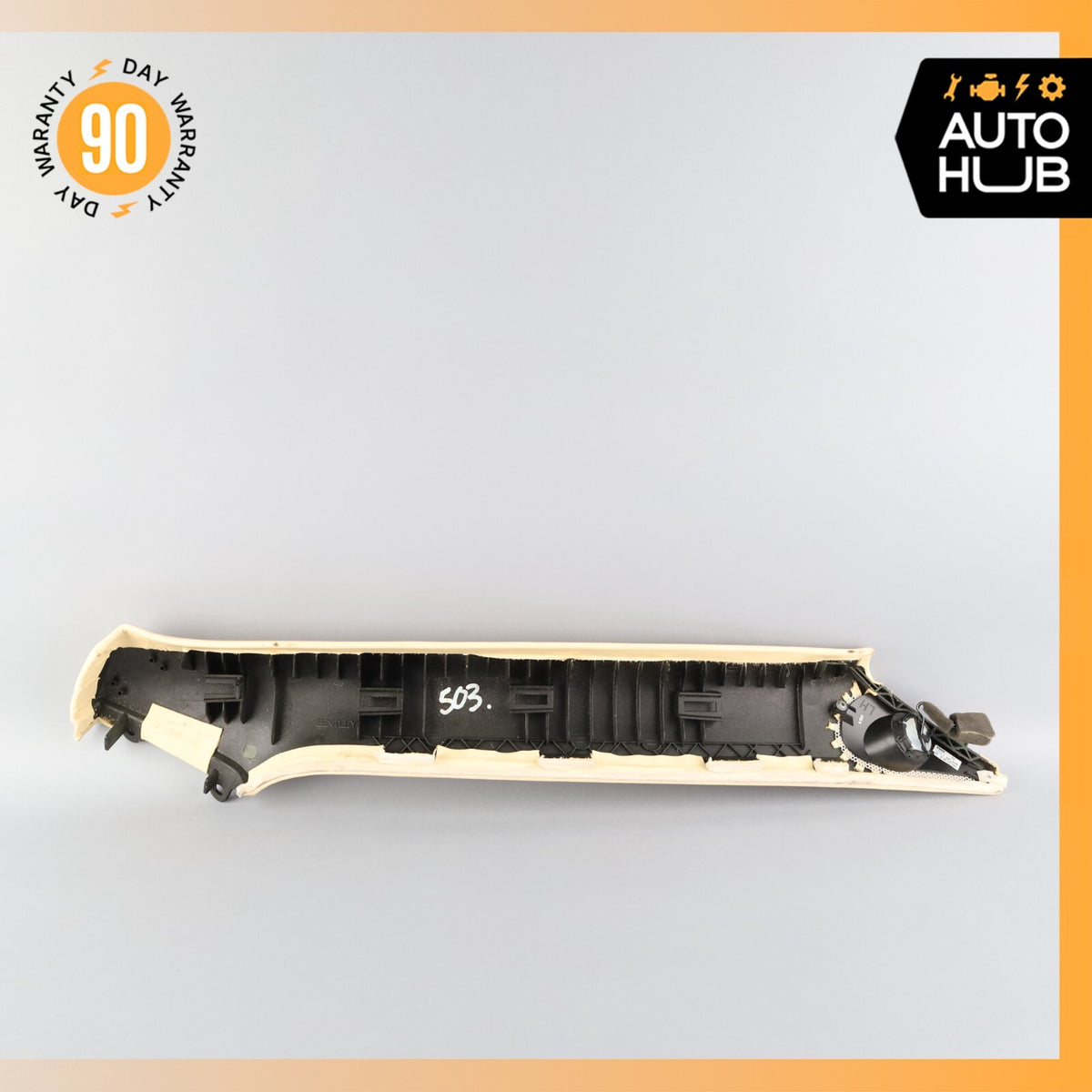 07-11 Bentley Continental GTC Front Left Driver Side A-Pillar Trim Cover OEM 63k - photo 6