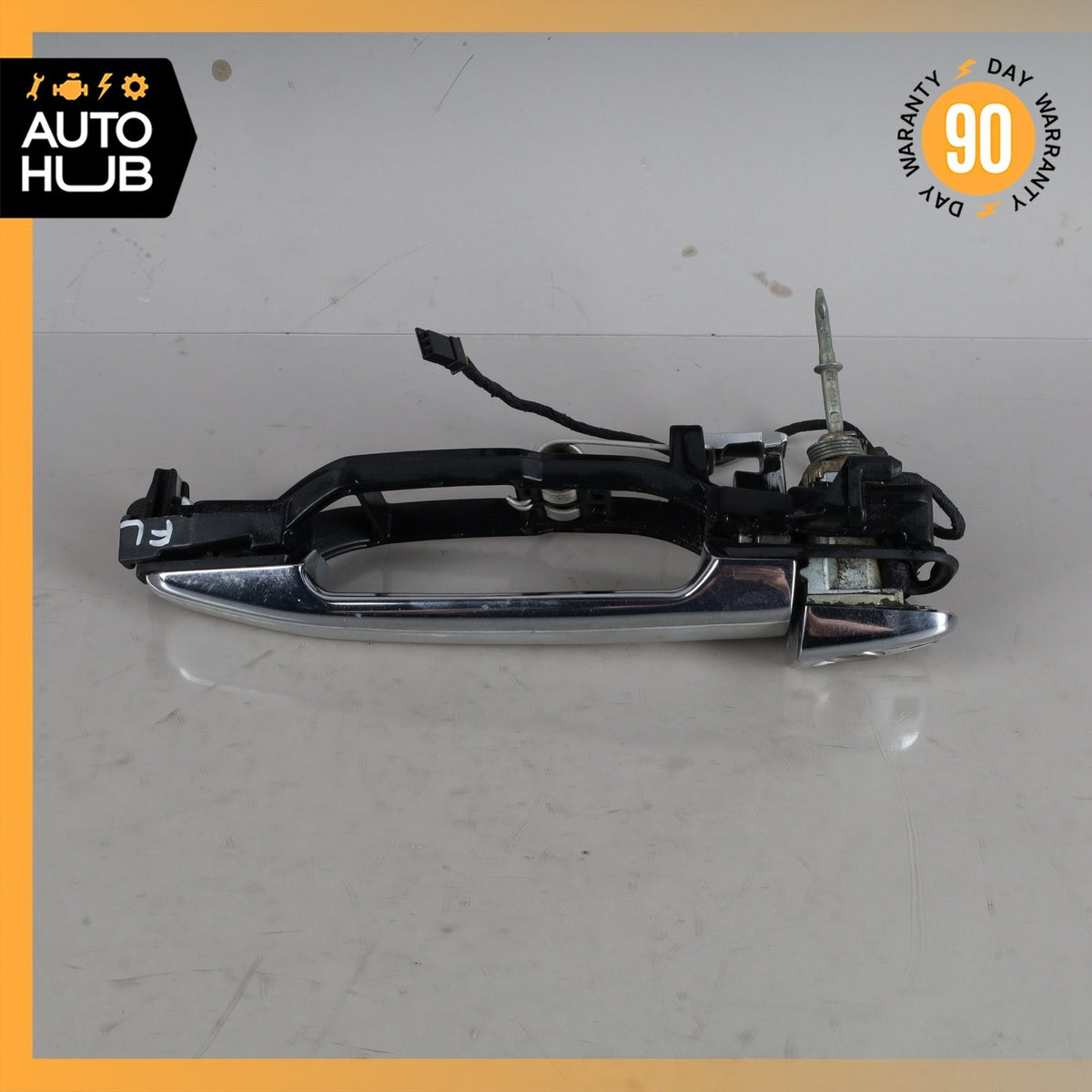 98-03 Mercedes W210 E430 E55 AMG Front Left Driver Side Door Handle Silver OEM - photo 12