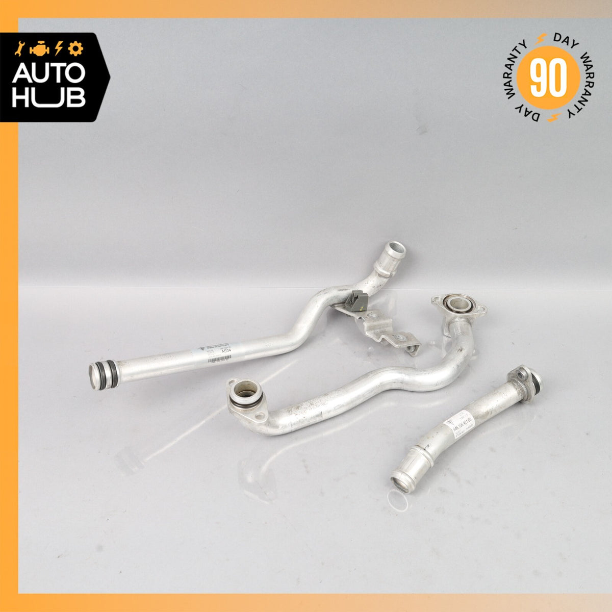 2015 Porsche Macan S 95B Engine Coolant Pipe Line Set of 3 OEM - photo 1