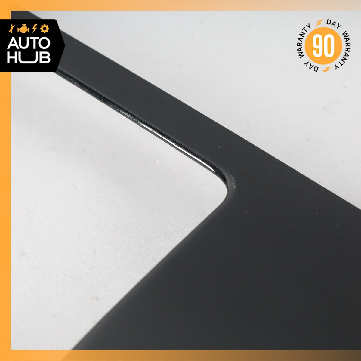 03-10 Bentley Continental GT Coupe Rear Center Console Trim Bezel Black OEM - photo 5