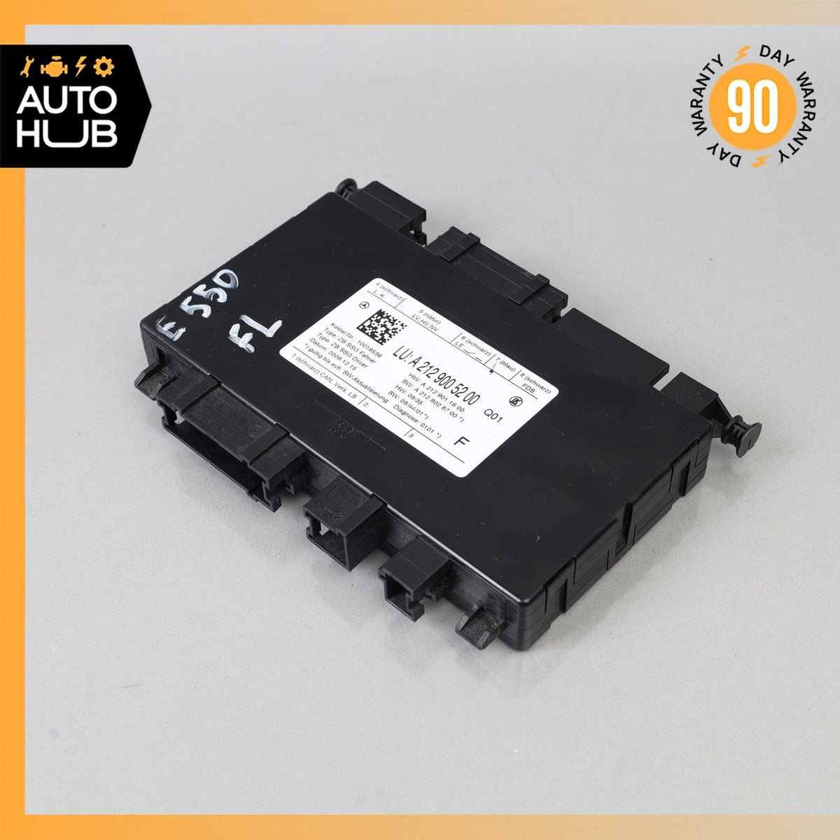 08-18 Mercedes W207 E550 CLS63 SLK250 Seat Control Module Front Left Side OEM - photo 2