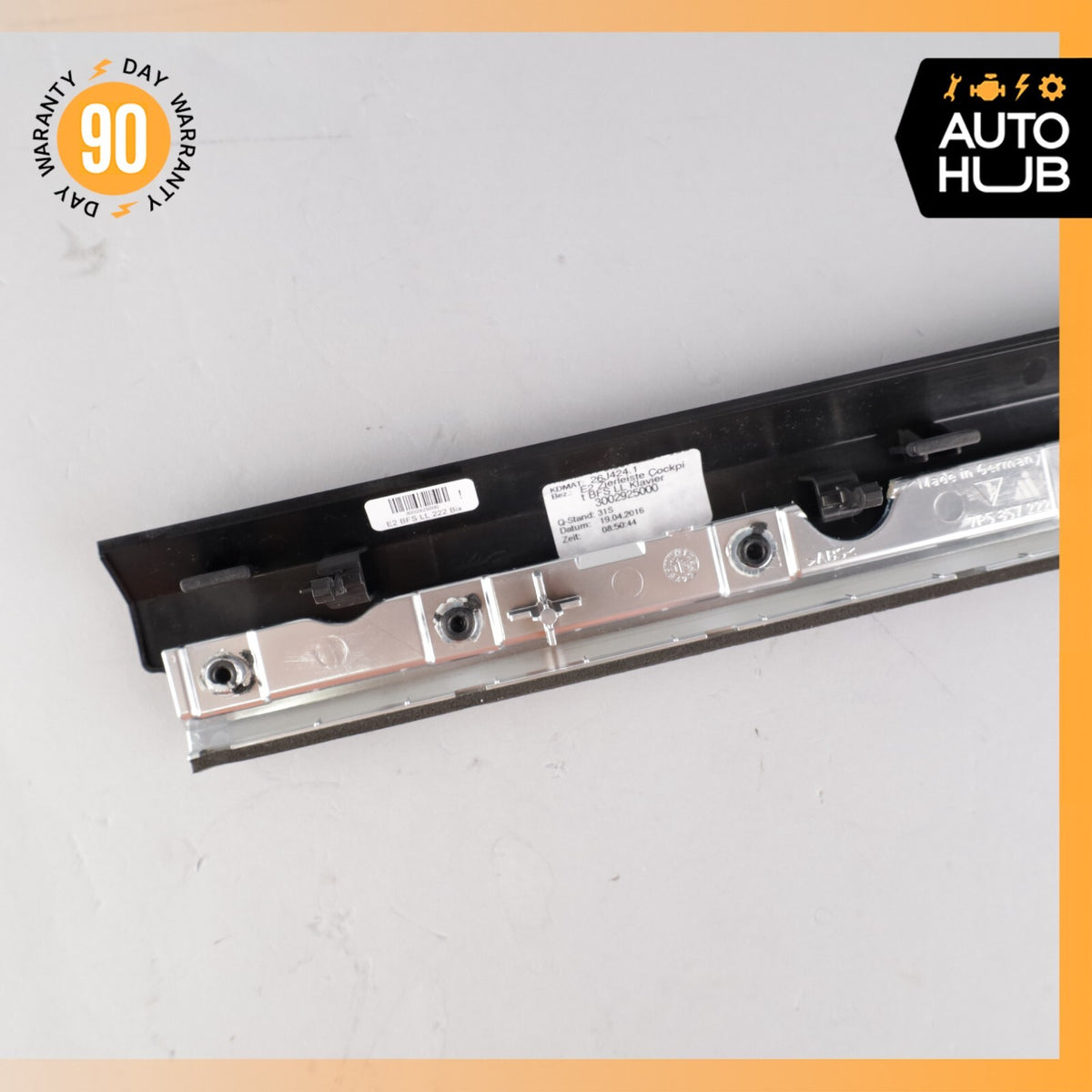 11-18 Porsche Cayenne 958 Hybrid S Right Side Dashboard Panel Trim Black OEM - photo 9