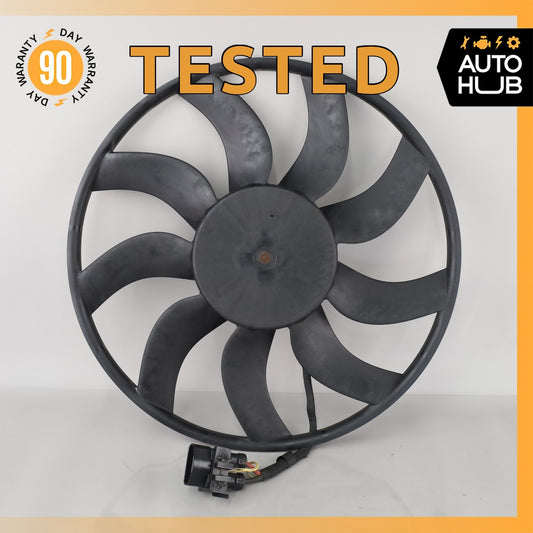11-18 Porsche Cayenne 958 Engine Cooling Radiator Fan Motor w/ Blade OEM - photo 1