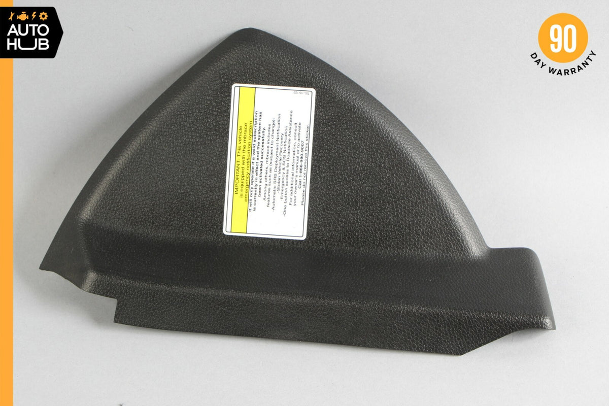 08-14 Mercedes W204 C250 C300 Dashboard Dash Board Trim Panel Left Black OEM - photo 1